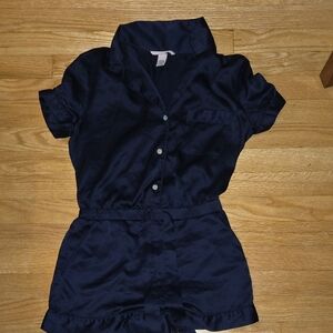 Victoria's Secret Navy Pajama Set